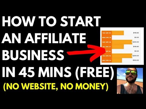 Start Affiliate Marketing Business in 45 Mins. (No Website, No Money)