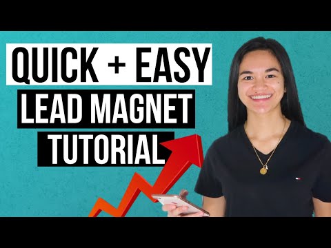 How to Make Marketing Lead Magnets Fast (With FREE Software)