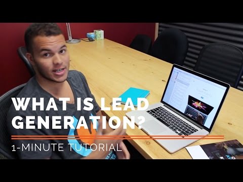 Lead Generation Tutorial in 1 Minute