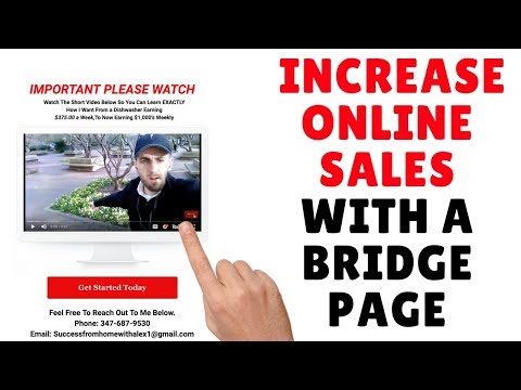 What is a bridge page-Bridge Page Funnel To Increase Sales